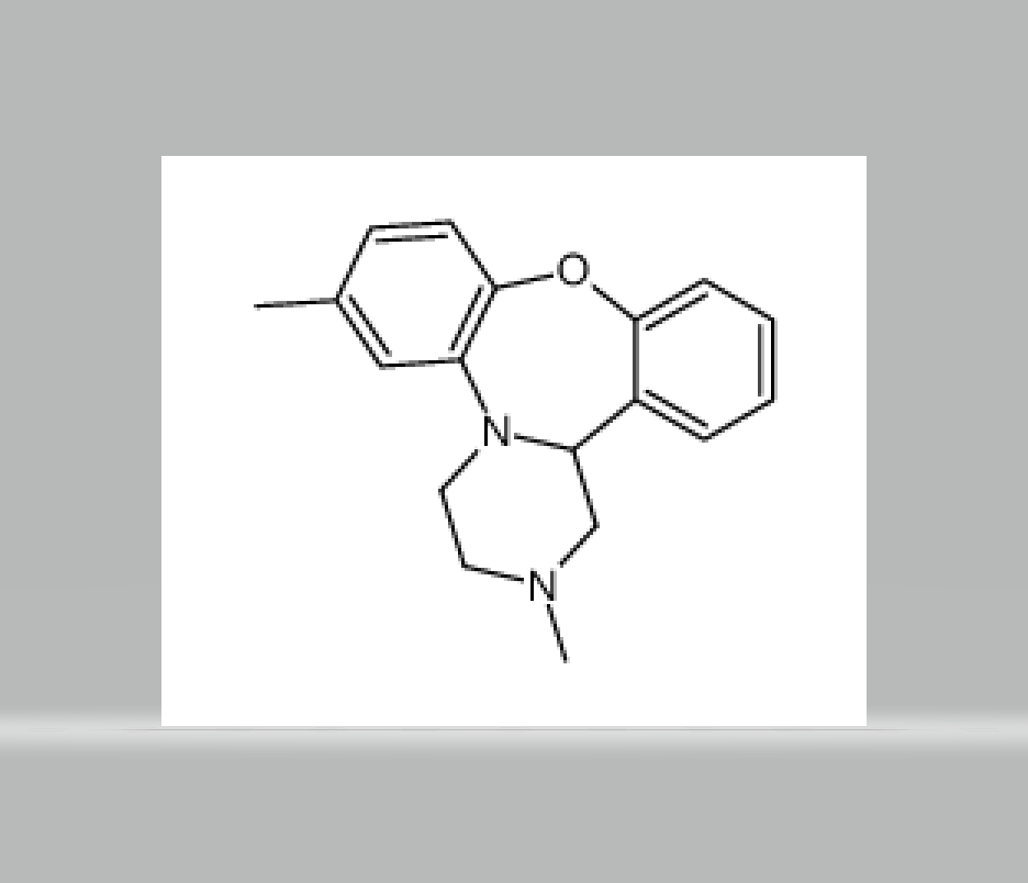 1,3,4,14b-tetrahydro-2,7-dimethyl-2H-dibenzo[b,f]pyrazino[1,2-d][1,4]oxazepine,1,3,4,14b-tetrahydro-2,7-dimethyl-2H-dibenzo[b,f]pyrazino[1,2-d][1,4]oxazepine