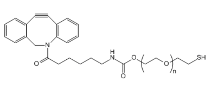二苯并环辛炔-聚乙二醇-巯基,DBCO-PEG-SH
