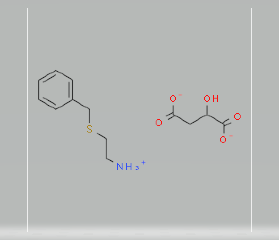 [2-(benzylthio)ethyl]ammonium hydrogen malate,[2-(benzylthio)ethyl]ammonium hydrogen malate