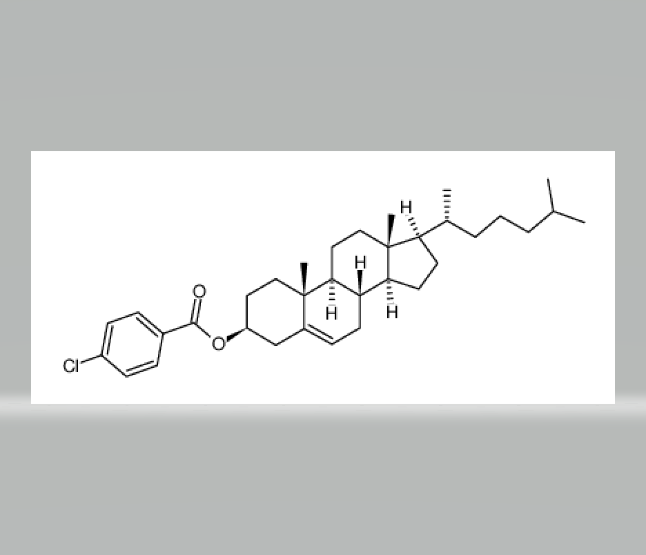 cholest-5-en-3beta-yl p-chlorobenzoate,cholest-5-en-3beta-yl p-chlorobenzoate