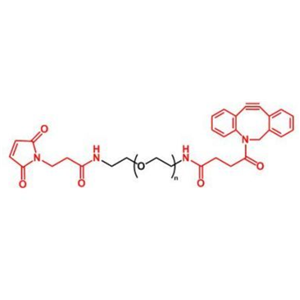 马来酰亚胺聚乙二醇二苯基环辛炔,MAL-PEG-DBCO