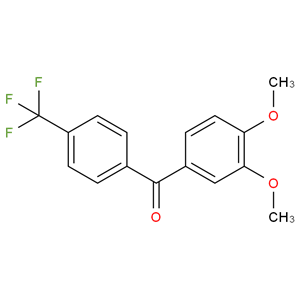 4-三氟甲基-3，4-二甲氧基二苯甲酮
