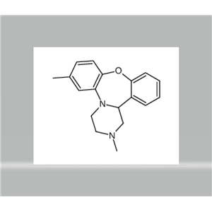 1,3,4,14b-tetrahydro-2,7-dimethyl-2H-dibenzo[b,f]pyrazino[1,2-d][1,4]oxazepine,1,3,4,14b-tetrahydro-2,7-dimethyl-2H-dibenzo[b,f]pyrazino[1,2-d][1,4]oxazepine