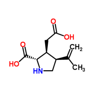 红藻氨酸,KAINIC ACID 2-CARBOXY-3-CARBOXYMETHYL-4-ISOPROPENYLPYRROLIDINE