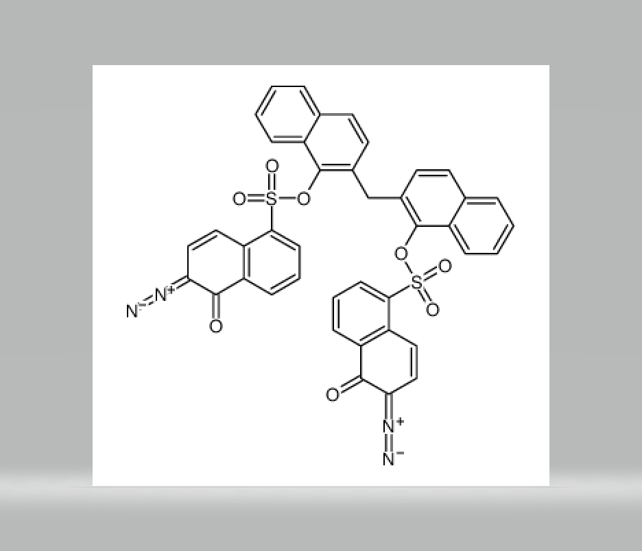 methylenedinaphthalene-1,2-diyl bis(6-diazo-5,6-dihydro-5-oxonaphthalene-1-sulphonate),methylenedinaphthalene-1,2-diyl bis(6-diazo-5,6-dihydro-5-oxonaphthalene-1-sulphonate)