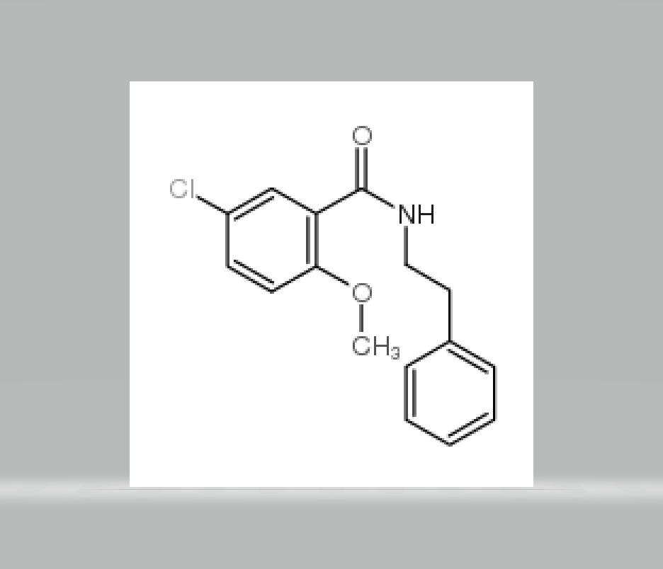 N-苯乙基-5-氯-2-甲氧基苯甲酰胺,5-CHLORO-2-METHOXY-N-(2-PHENYLETHYL)BENZAMIDE