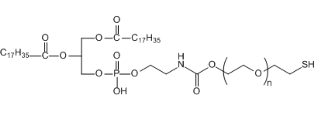 二硬脂酰基磷脂酰乙醇胺-聚乙二醇-巯基,DSPE-PEG-SH