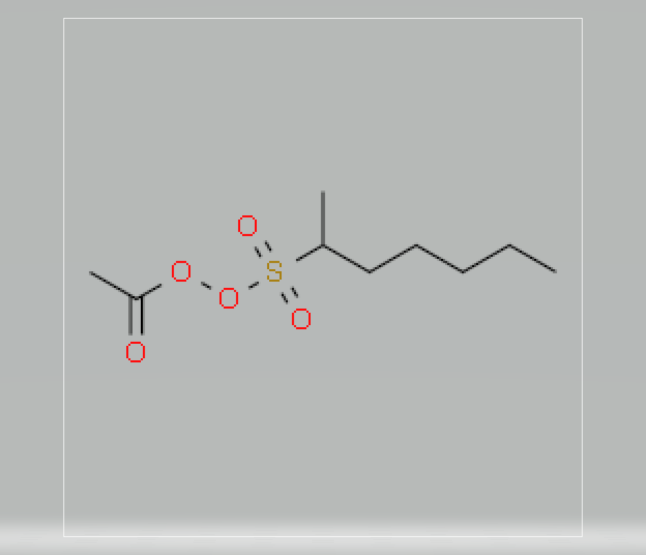 acetyl-sec-heptylsulphonyl peroxide,acetyl-sec-heptylsulphonyl peroxide