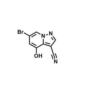 6-溴-4-羟基吡唑并[1,5-A]吡啶-3-甲腈