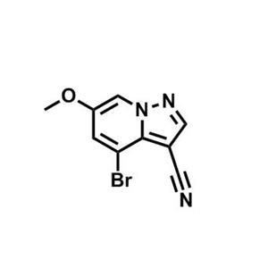 4-溴-6-甲基三唑并[1,5-A]吡啶-3-腈