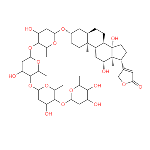 毛地黄毒苷-TETRA-毛地黄毒糖苷,Digoxigenin Tetradigitoxoside