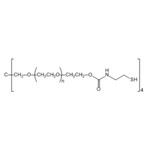 四臂聚乙二醇酰胺基乙基硫醇