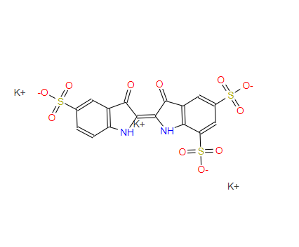 靛蓝胭脂红三钾,tripotassium 3,3'-dioxo-[DELTA2,2'-biindoline]trisulphonate