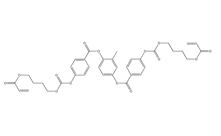 (4-(((4-(丙烯酰氧基)丁氧基)羰基)氧基)苯甲酸 2-甲基-1,4-二苯酚酯,4-[[[4-[(1-Oxo-2-propenyl)oxy]butoxy]carbonyl]oxy]benzoic acid 2-methyl-1,4-phenylene ester; LC 242