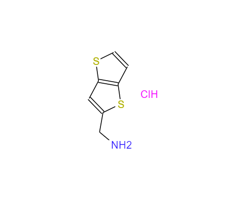 1-{噻吩并[3,2-B]噻吩-2-基}甲胺鹽酸鹽,1-{thieno[3,2-b]thiophen-2-yl}methanaminehydrochloride