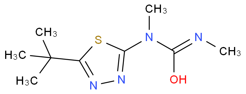 特丁噻草隆,1-(5-tert-Butyl-1,3,4-thiadiazol-2-yl)-1,3-dimethylurea