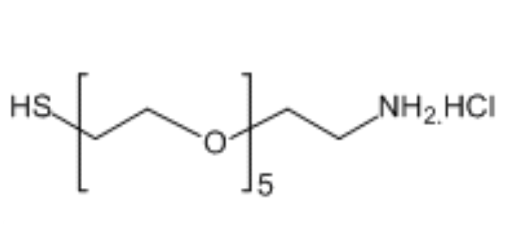 巰基-五聚乙二醇-氨基鹽酸鹽,SH-PEG5-NH2.HCl