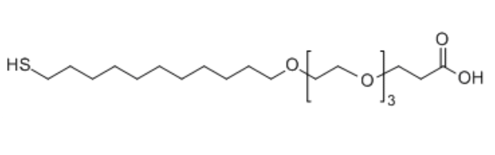 11-巯基十一烷基-三聚乙二醇-羧基,SH-(CH2)11-PEG3-COOH