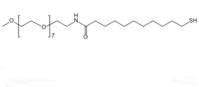 甲氧基聚乙二醇-11-巯基十一烷酰胺,mPEG8-11-Mercaptoundecanamide