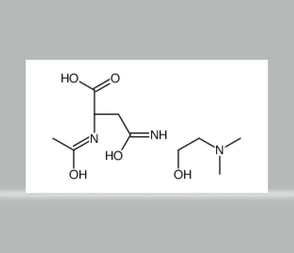 N2-acetyl-L-asparagine, compound with 2-(dimethylamino)ethanol (1:1),N2-acetyl-L-asparagine, compound with 2-(dimethylamino)ethanol (1:1)