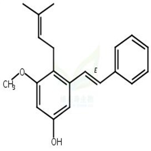 3-甲氧基-4-(3-甲基-2-丁烯基)-5-[(1E)-2-苯基乙烯基]苯酚,Longistylin C