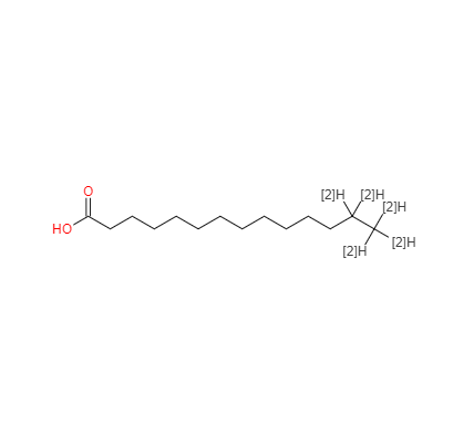 十四烷酸-[d5],Tetradecanoic-13?13?14?14?14-d5 Acid