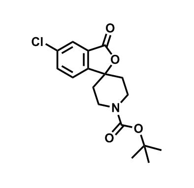 5-氯-3-氧代-3H-螺[异苯并呋喃-1,4'-哌啶] -1'-羧酸叔丁酯,tert-Butyl 5-chloro-3-oxo-3H-spiro[isobenzofuran-1,4'-piperidine]-1'-carboxylate