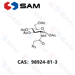 2-[(叠氮乙酰基)氨基]-2-脱氧-D-吡喃葡萄糖 1,3,4,6-四乙酸酯,2-[(Azidoacetyl)amino]-2-deoxy-D-glucopyranose 1,3,4,6-tetraacetate