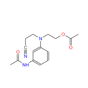 N-乙酰氧乙基-N-氰乙基间氨基乙酰苯胺,2-[(3-acetamidophenyl)(2-cyanoethyl)amino]ethyl acetate