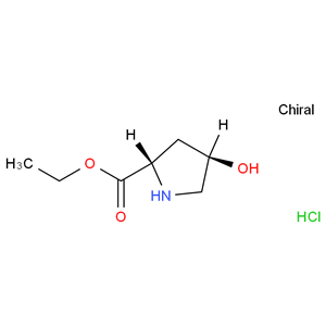 (2S,4R)-4-羟基吡咯烷-2-甲酸乙酯盐酸盐,H-HYP-OET HCL