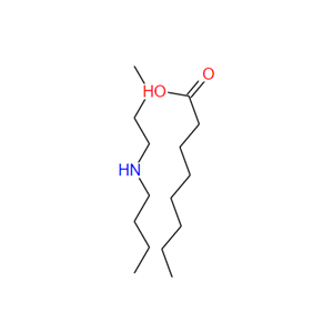 二丁基胺 辛酸酯,octanoic acid, compound with dibutylamine (1:1)