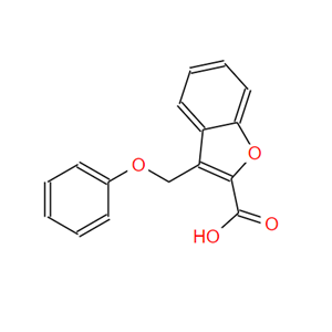 3-(phenoxymethyl)-2-benzofurancarboxylic acid,3-(phenoxymethyl)-2-benzofurancarboxylic acid