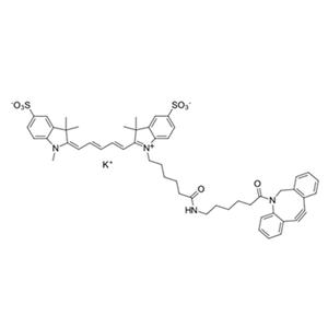 磺基氰CY5二苯基环辛炔，磺化Cy5-DBCO