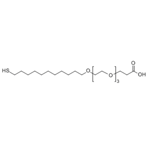 11-巯基十一烷基-三聚乙二醇-羧基,SH-(CH2)11-PEG3-COOH