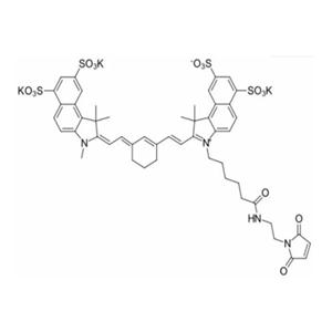 水溶花青素Cy7.5-马来酰亚胺，Sulfo-Cyanine7.5 Mal