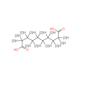 1，10-癸二酸-[d16],1?10-Decanedioic-d16 Acid