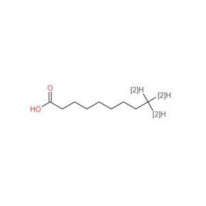 壬酸-9，9，9-[d3],Nonanoic-9?9?9-d3 Acid