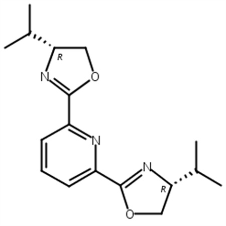 (R,R)-2,6-双(4-异丙基-2-恶唑啉-2-基)吡啶,2,6-Bis[(4R)-4-isopropyl-2-oxazolin-2-yl]pyridine