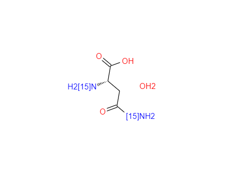 L-天冬酰胺-[15N2]水合物,L-Asparagine-[15N2] H2O