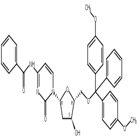 N4-苯甲酰基-5'-O-(4,4'-二甲氧基三苯甲基)-2'-脱氧胞苷,N-Benzoyl-5′-O-(4,4′-dimethoxytrityl)-2′-deoxycytidine