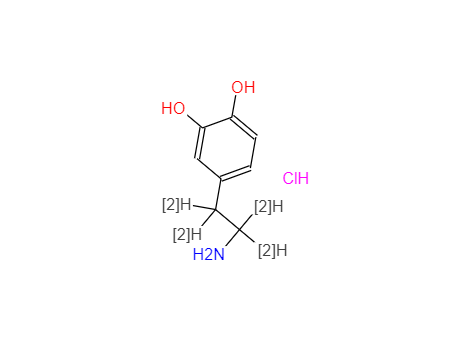 多巴胺-[d4],2-(3?4-Dihydroxyphenyl)ethyl-1?1?2?2-d4-amine HCl