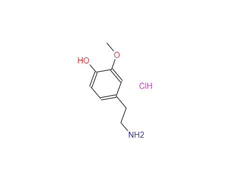 3-甲氧基酪胺盐酸盐,3-methoxytyramine hydrochloride