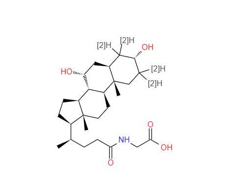 甘氨鹅脱氧胆酸-[d4],Glycochenodeoxycholic Acid-[d4]