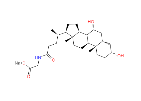 甘氨鵝脫氧膽酸鈉鹽,Glycochenodeoxycholic Acid Sodium Salt