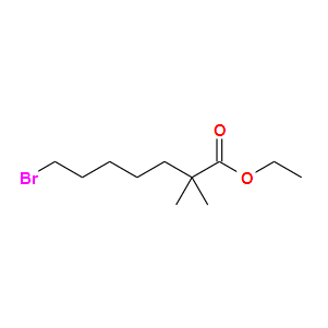 7-溴-2,2-二甲基庚酸乙酯,ethyl-2,2-dimethyl-7-bromoheptanoate