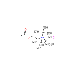 乙酰膽堿-[d9]氯化物,Acetylcholine-d9 Chloride (N?N?N-trimethyl-d9)