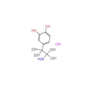 多巴胺-[d4],2-(3?4-Dihydroxyphenyl)ethyl-1?1?2?2-d4-amine HCl