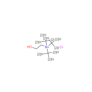 氯化胆碱-[d9],Choline-d9 Chloride (N?N?N-trimethyl-[d9])