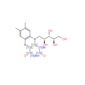 核黄素-[13C4.15N2],Riboflavin-[13C4.15N2] (Vitamin B2-[13C4.15N2])