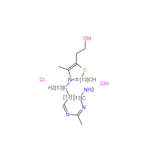 硫胺素/VB1-[13C4]盐酸盐,Thiamine-[13C4].Hydrochloride(Vitamin B1-[13C4])